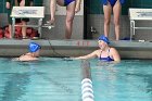 Swimming vs Babson  Wheaton College Swimming vs Babson College. - Photo By: KEITH NORDSTROM : Wheaton, Swimming, Babson